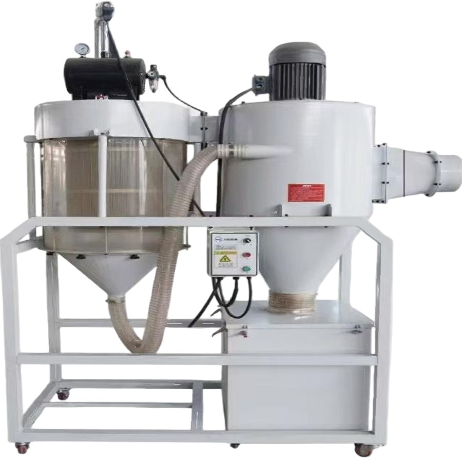 Dammuppsamlare för träbearbetning